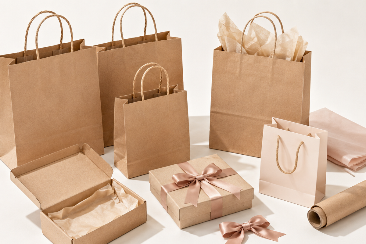 Shopping Bags & Gift Packaging in Singapore (2026): Paper Bags, Tote Bags, Gift Boxes & More