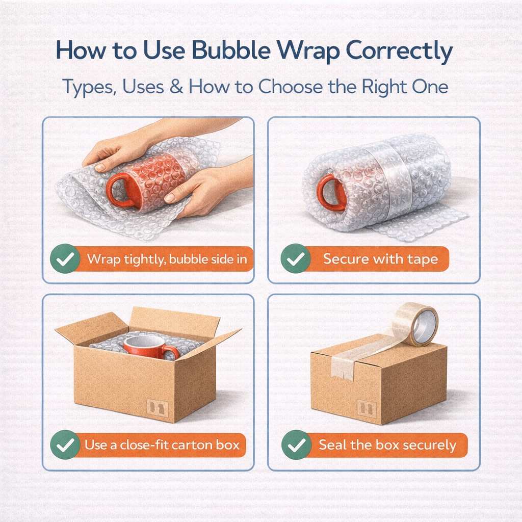 The Ultimate Guide to Bubble Wrap in Singapore: Protect Your Packages Like a Pro - MillionParcel