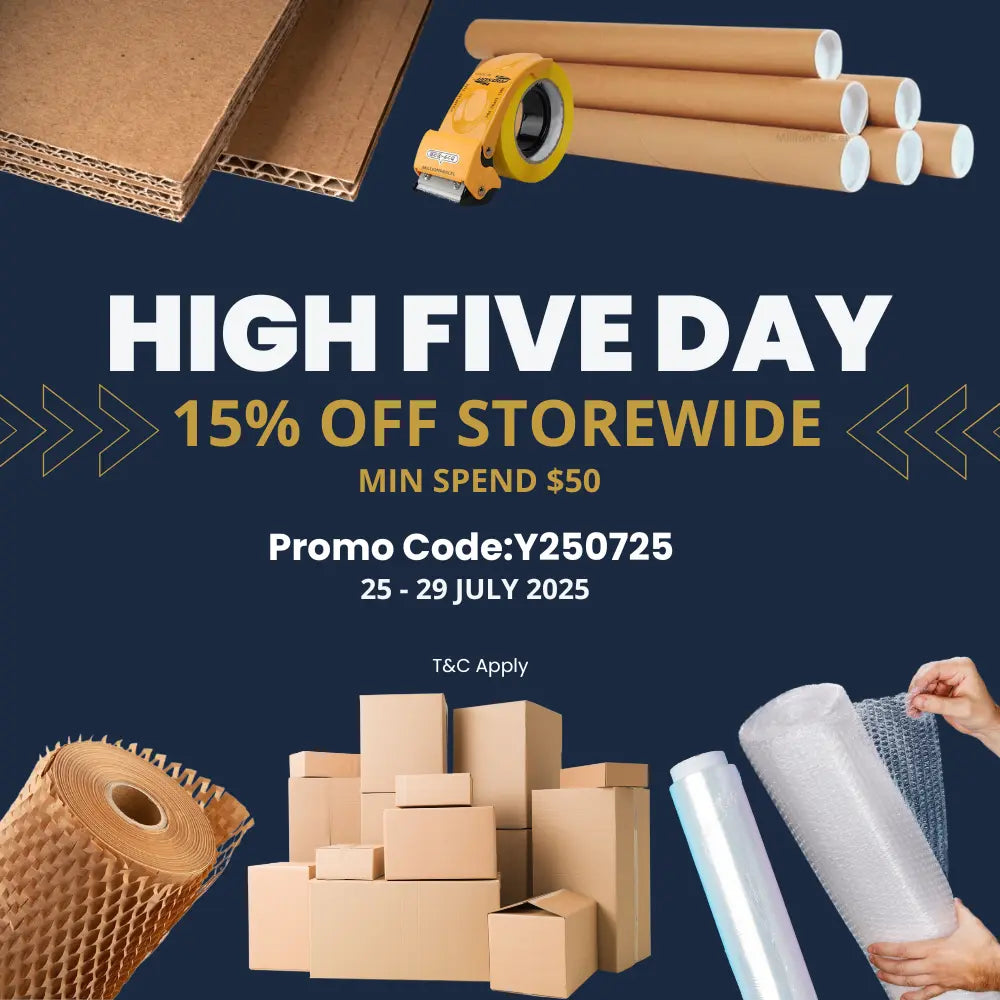 High-Five-to-Smart-Packing-Enjoy-15-OFF-at-MillionParcel - MillionParcel