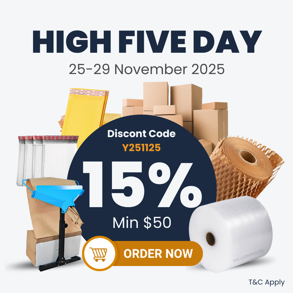 🎉 November High Five Day — Your Year-End Packing Boost! - MillionParcel