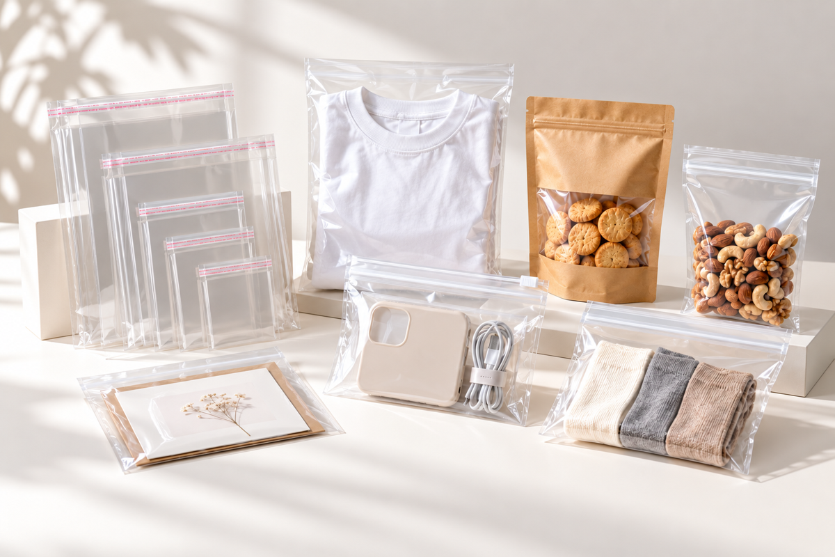 Which OPP Bag or Ziplock Bag Should You Use for Your Products in Singapore? (2026)