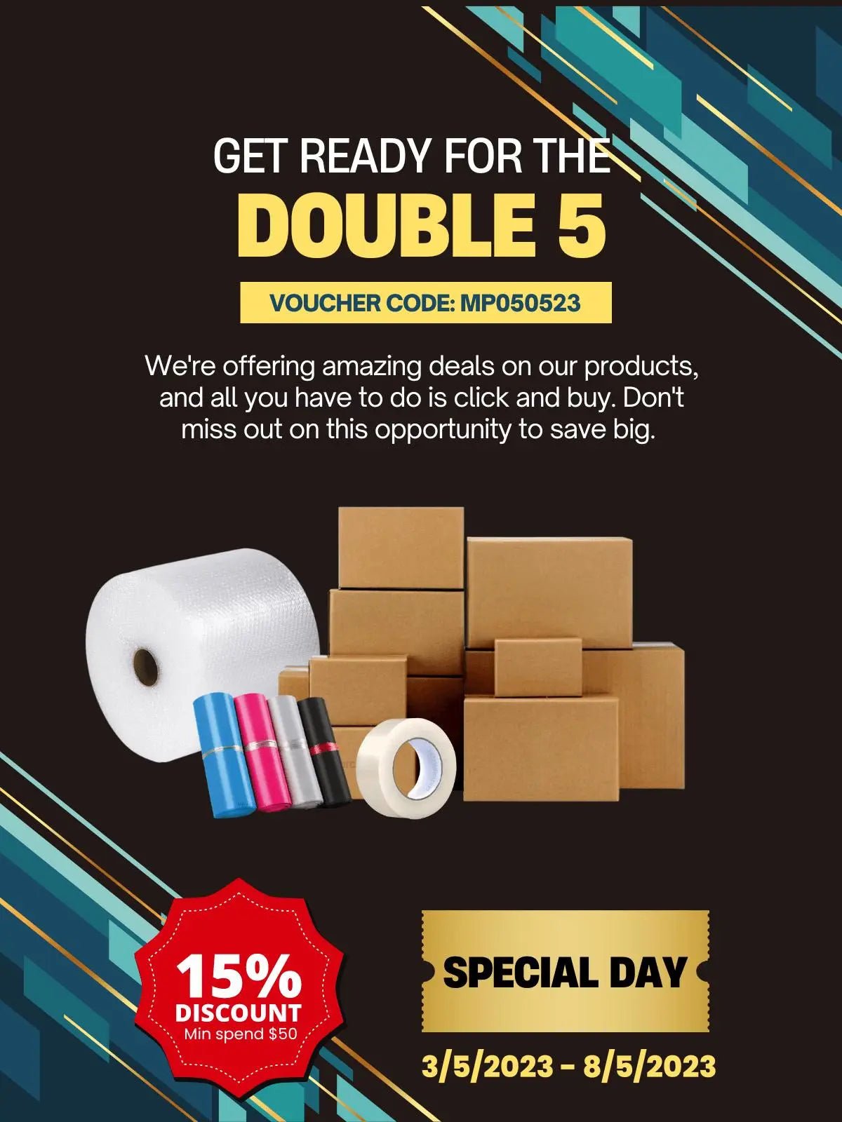 Double 5 Big Day Promotion - MillionParcel