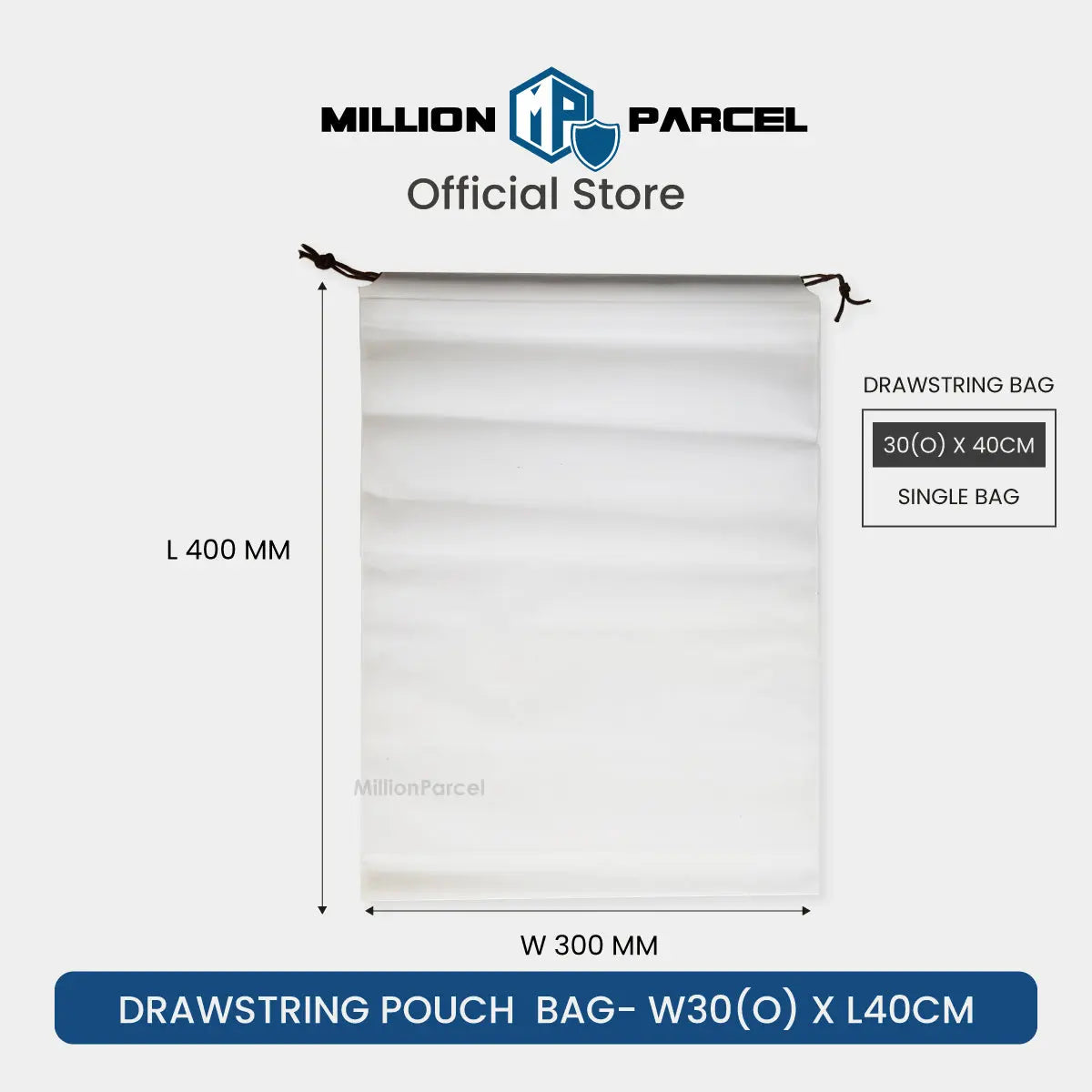 Transparent Drawstring Pouch | Drawstring Bag - MillionParcel