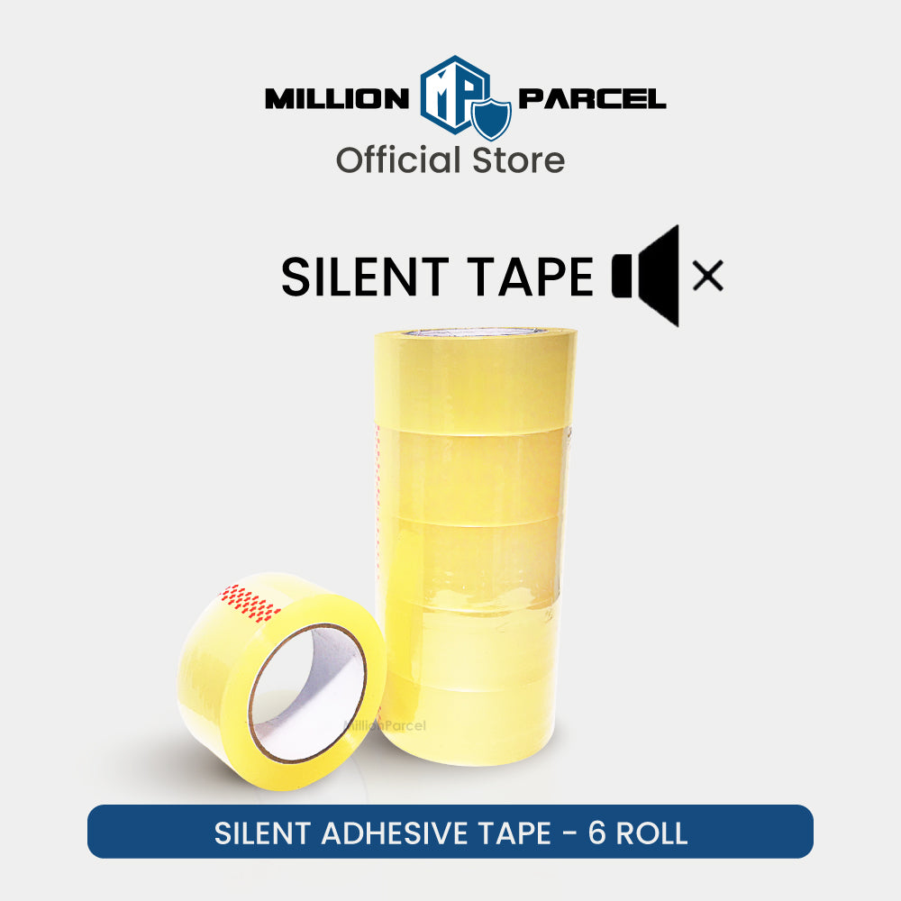 Silent Adhesive Tape 4.8cm x 100m - MillionParcel - MillionParcel