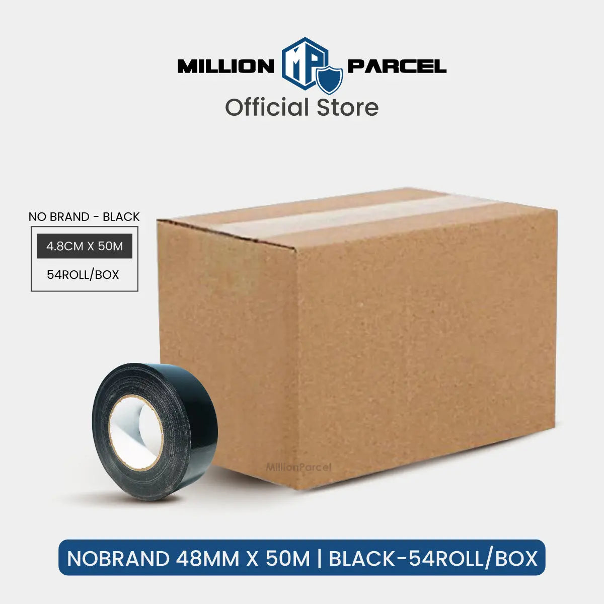 STAR 2000 Cloth Tape | Duct Tape - Easy Tear - MillionParcel