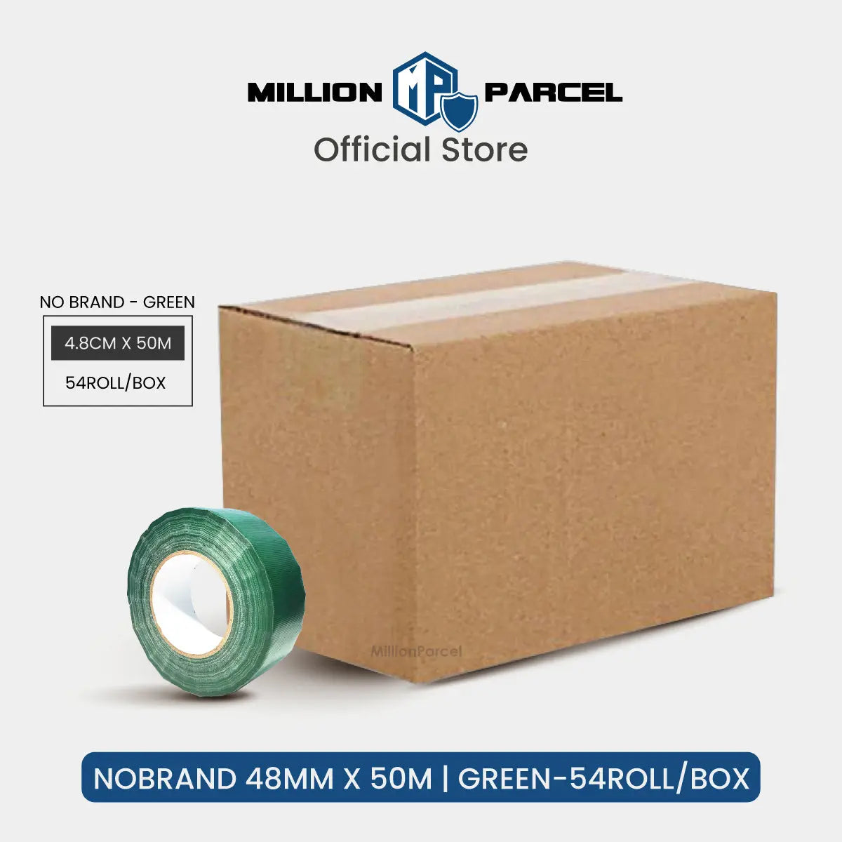 STAR 2000 Cloth Tape | Duct Tape - Easy Tear - MillionParcel