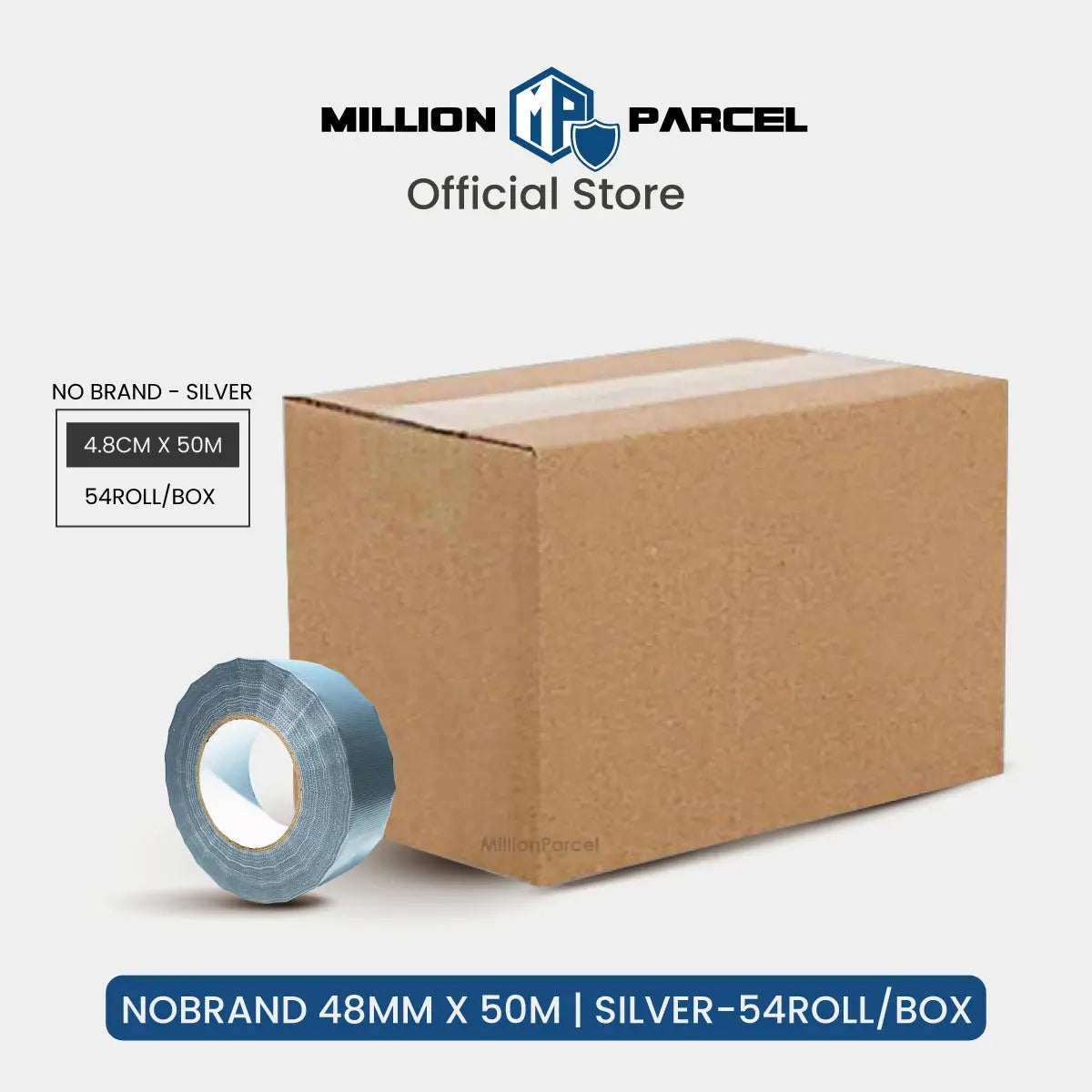 STAR 2000 Cloth Tape | Duct Tape - Easy Tear - MillionParcel