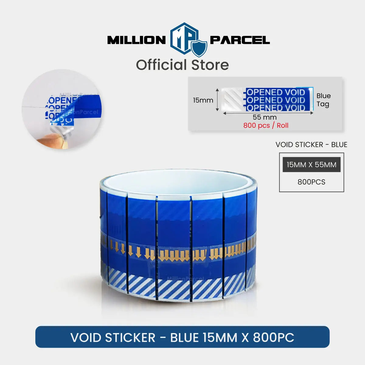 Warranty Void Tape | Void Sticker | Seal Sticker - MillionParcel