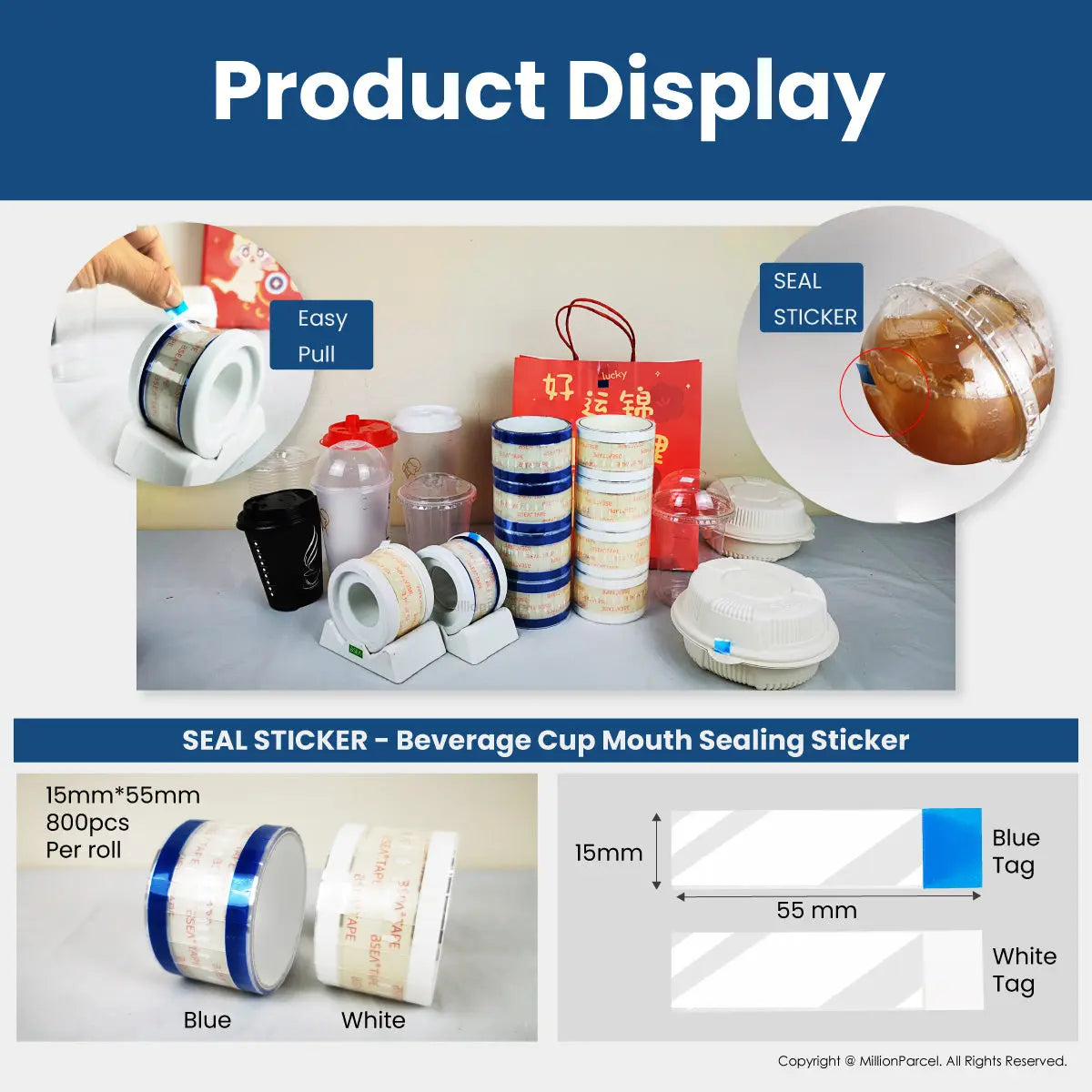 Warranty Void Tape | Void Sticker | Seal Sticker - MillionParcel