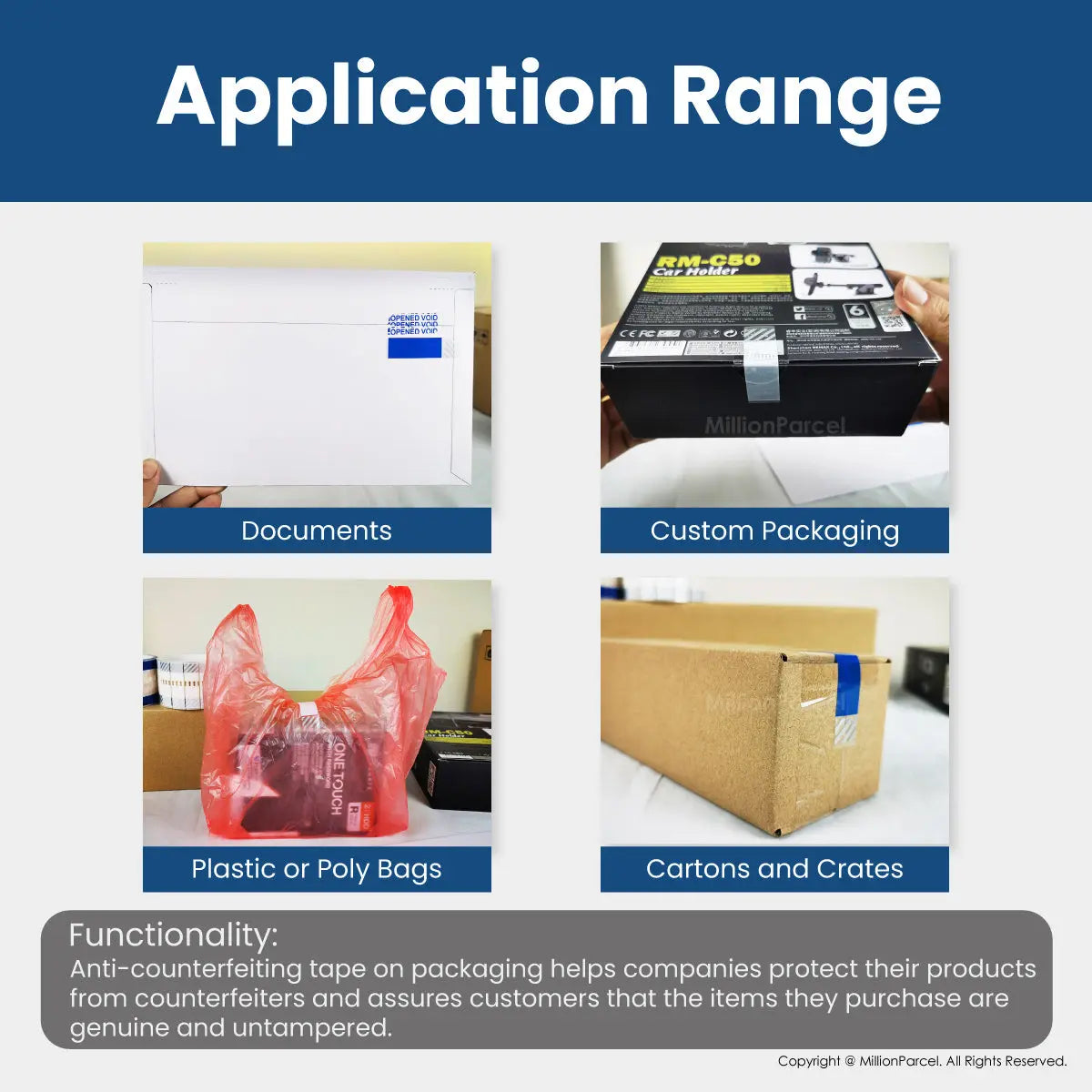 Warranty Void Tape | Void Sticker | Seal Sticker - MillionParcel
