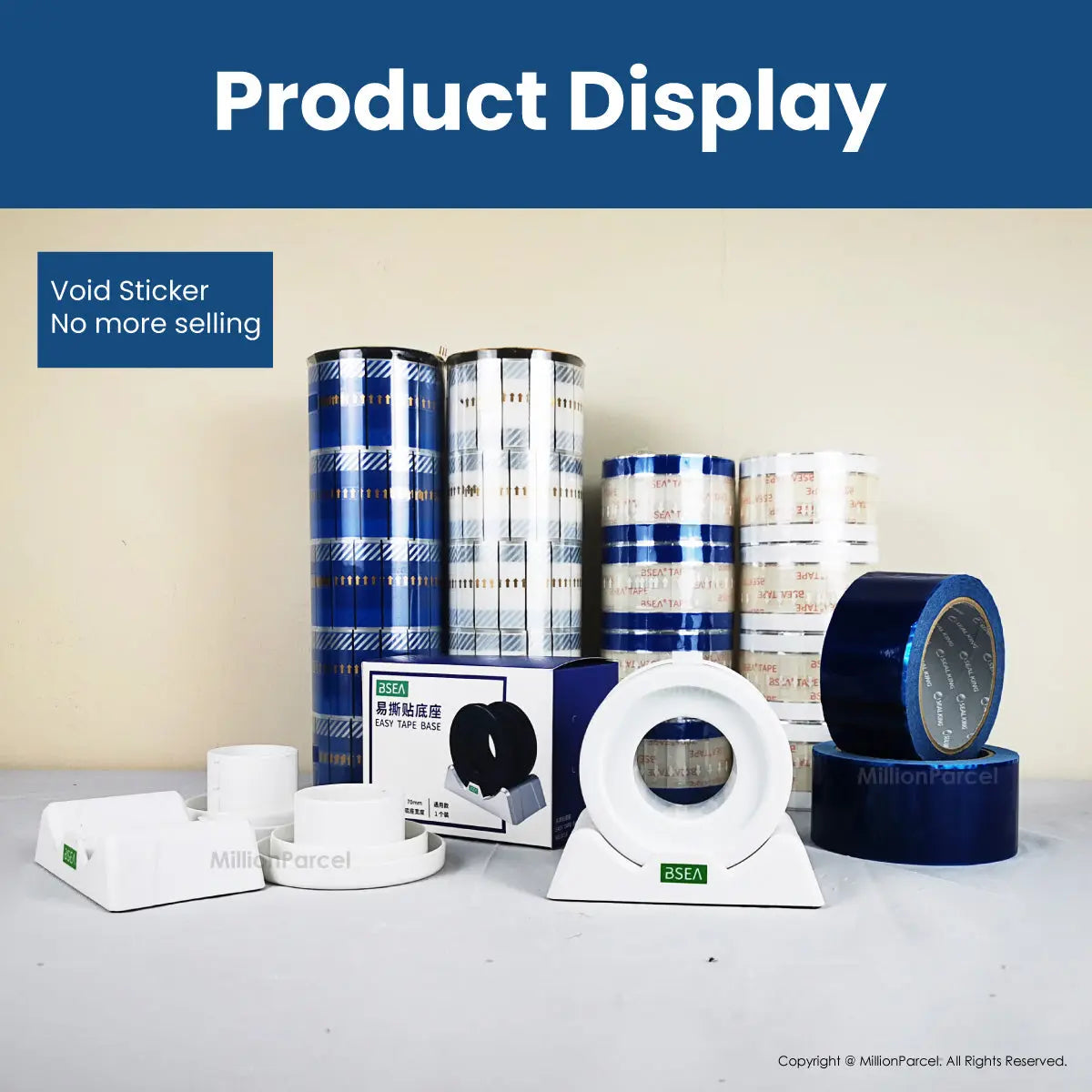 Warranty Void Tape | Seal Sticker - MillionParcel