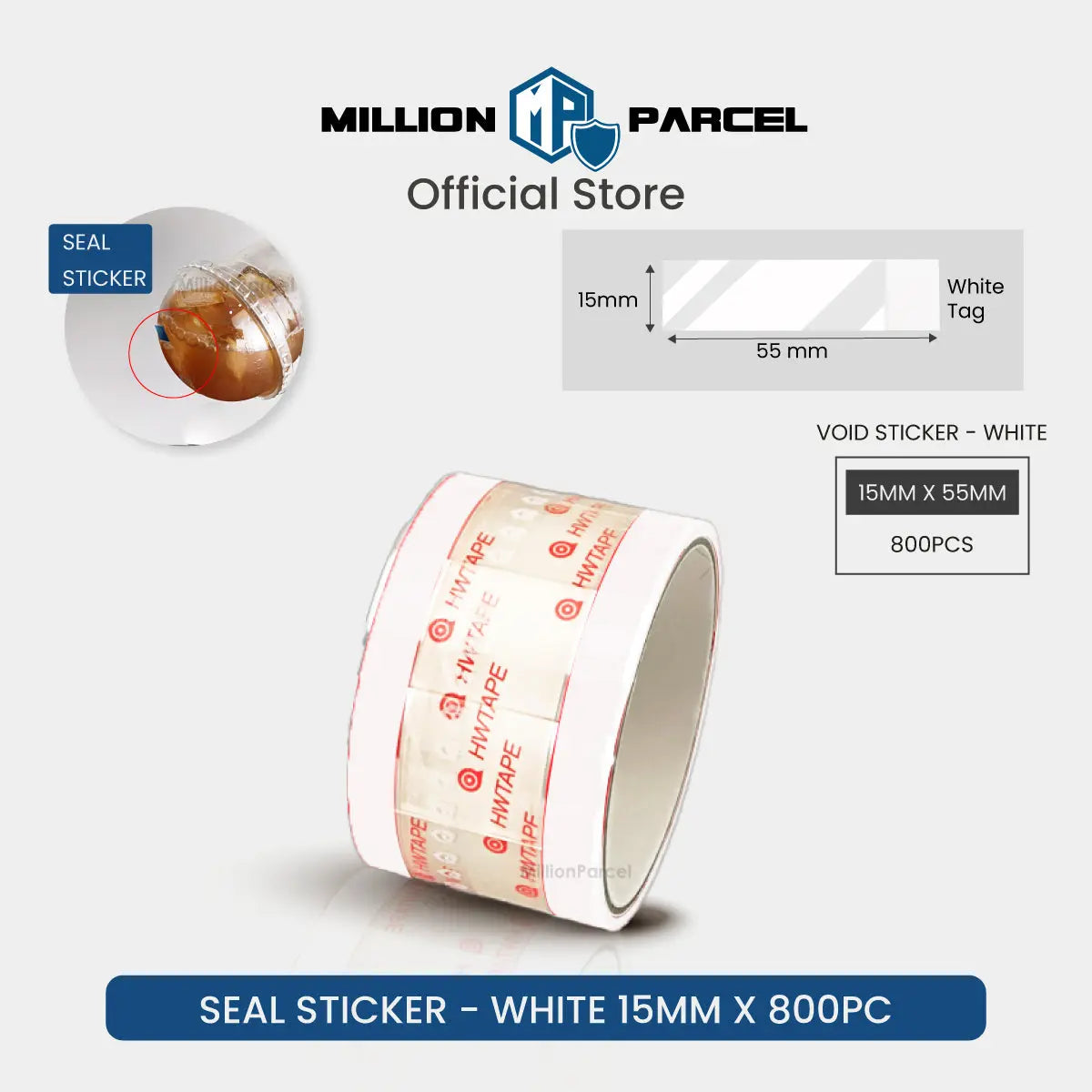 Warranty Void Tape | Void Sticker | Seal Sticker - MillionParcel