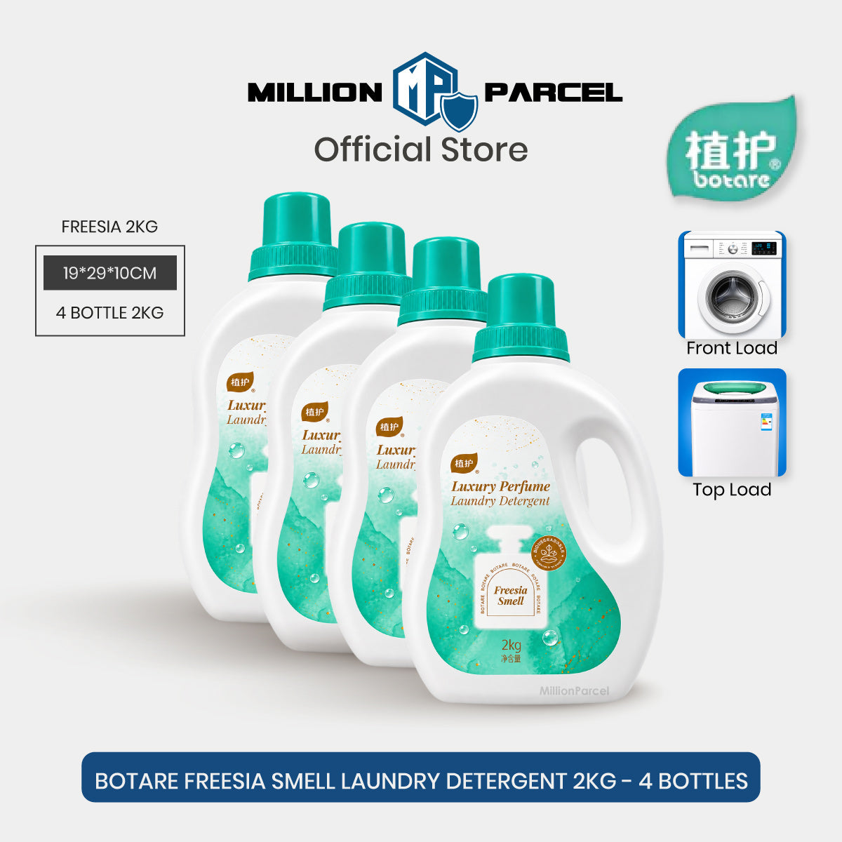 Botare Perfume & Baby Laundry Detergent | Sakura, Freesia, BabyBloom