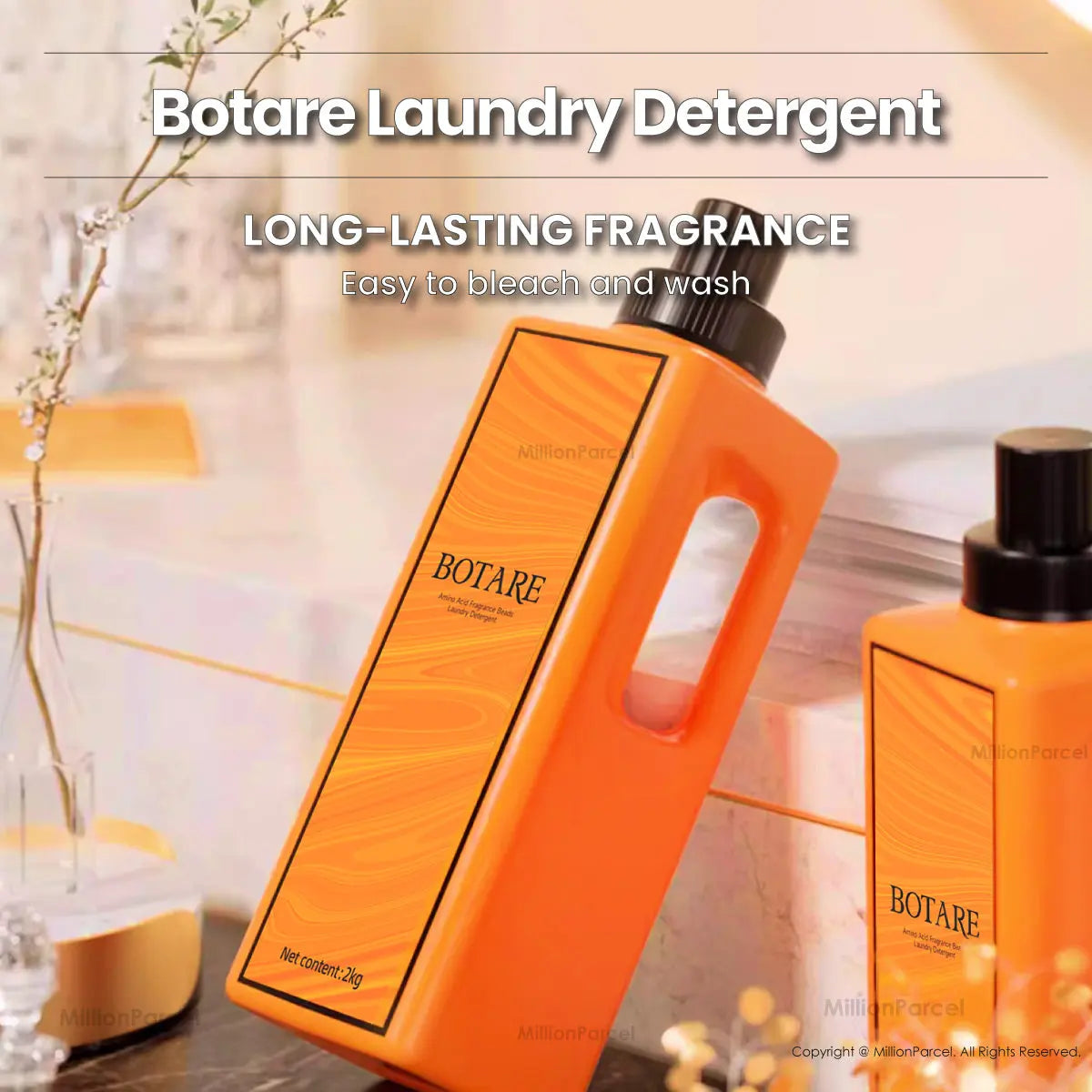 Botare Cheerful Laundry Detergent - 2L - MillionParcel