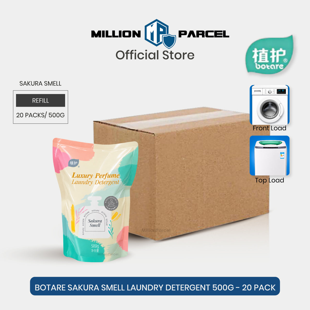 Botare Perfume & Baby Laundry Detergent | Sakura, Freesia, BabyBloom