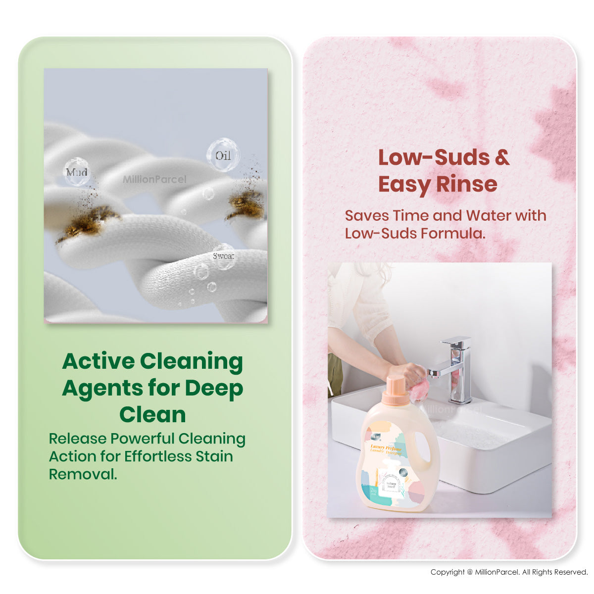 Botare Perfume & Baby Laundry Detergent | Sakura, Freesia, BabyBloom