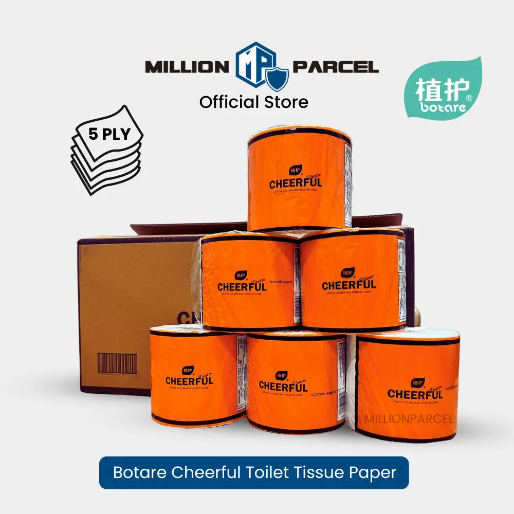 Botare Toilet Paper 5ply | Air Cushion Cheerful Design - MillionParcel