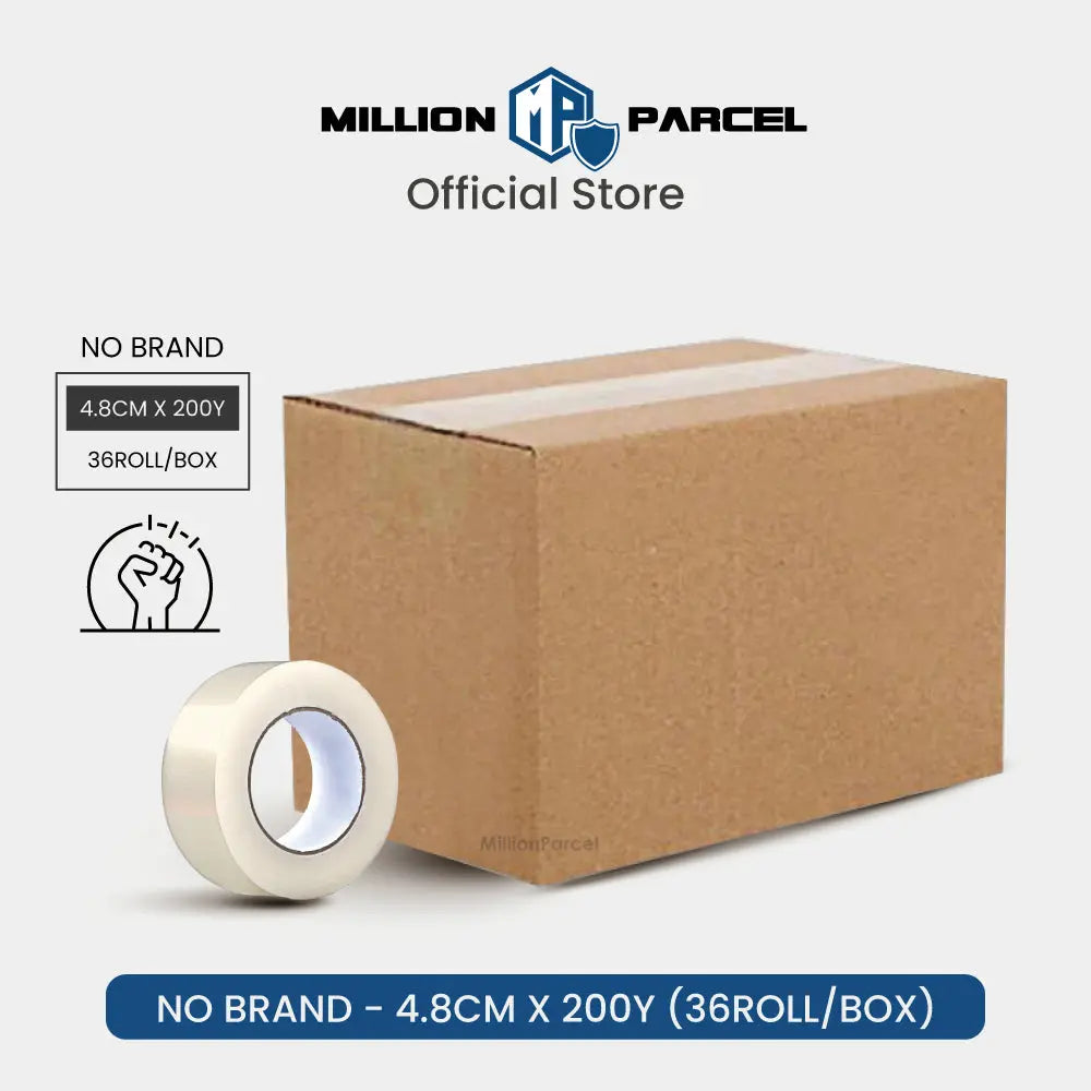 Clear Adhesive Tape | Opp Tape - MillionParcel - MillionParcel