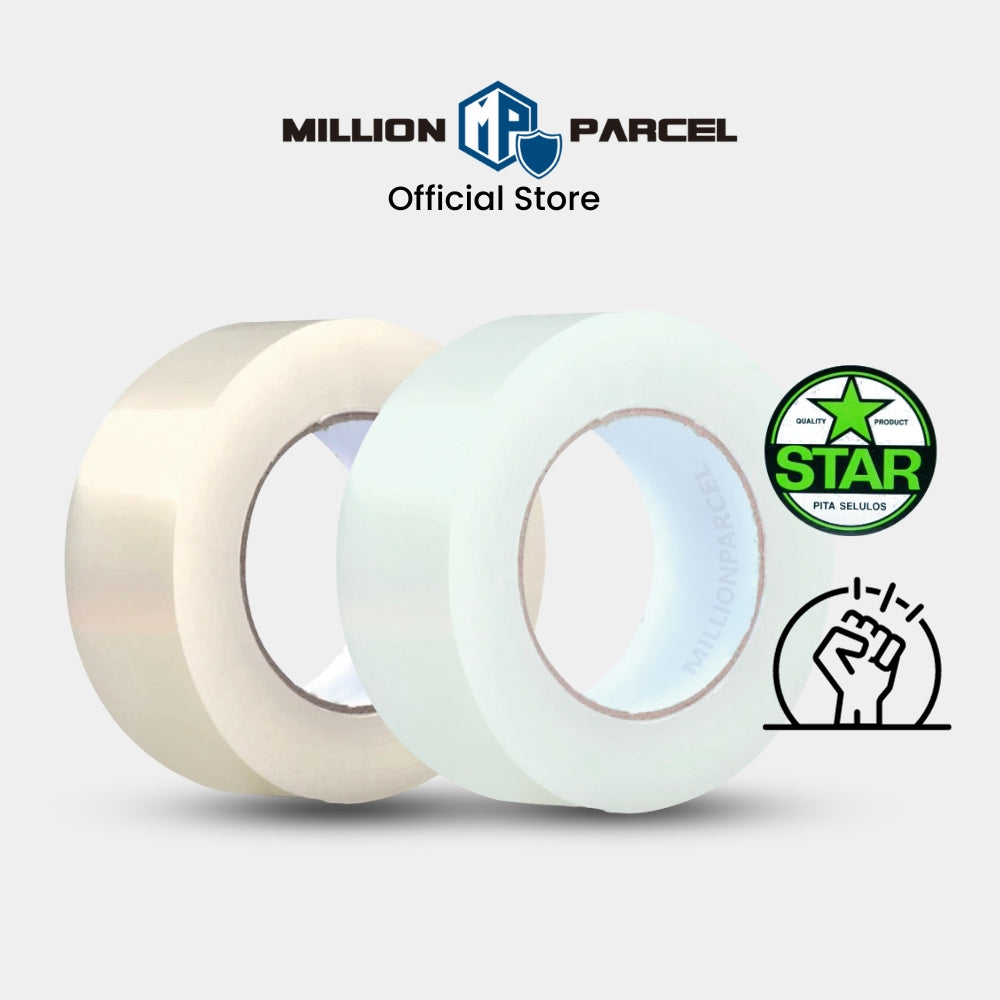 Clear Adhesive Tape | Opp Tape - MillionParcel - MillionParcel