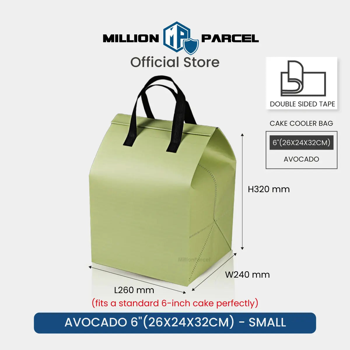 Premium Insulated Bag | Cake Cooler Bag - MillionParcel