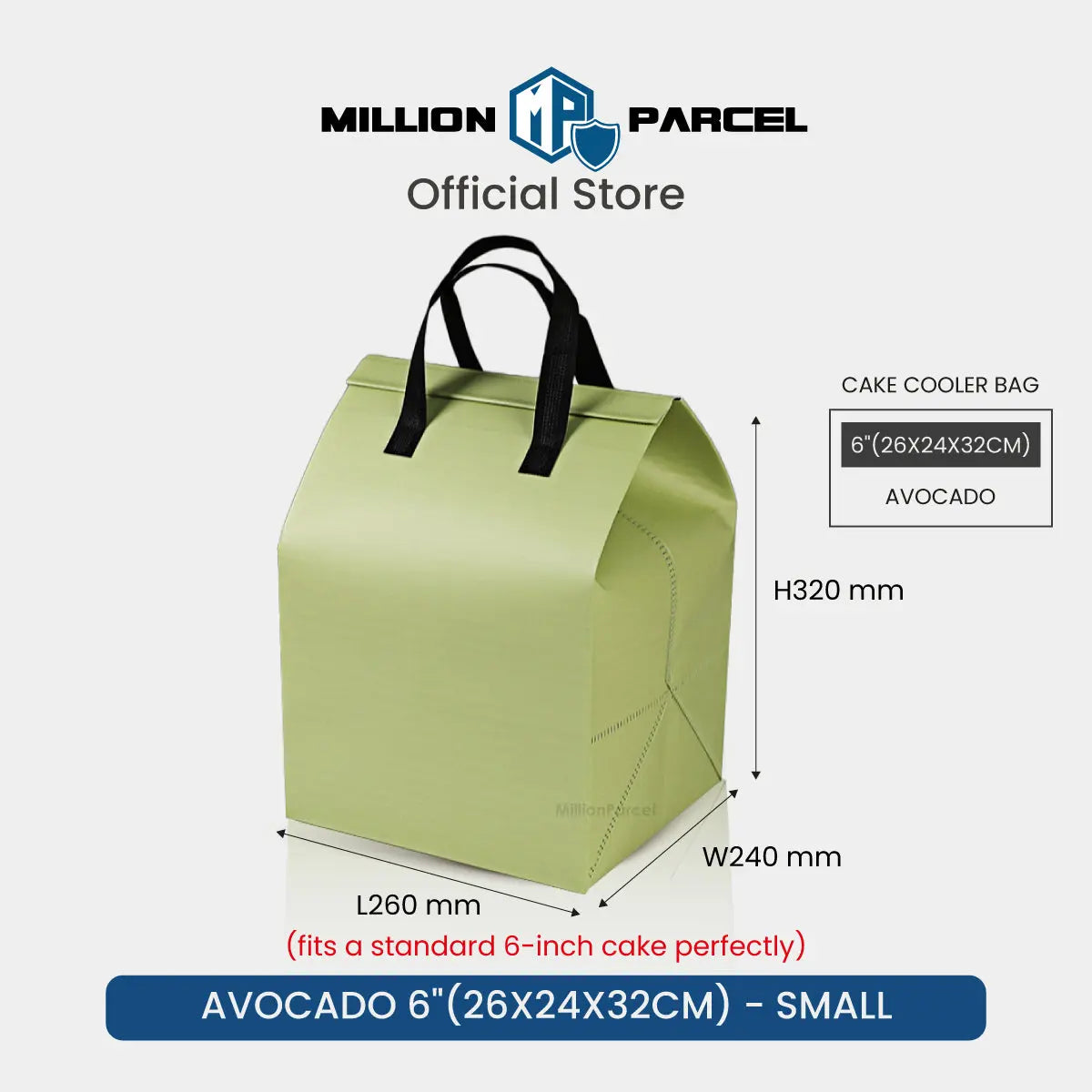 Premium Insulated Bag | Cake Cooler Bag - MillionParcel