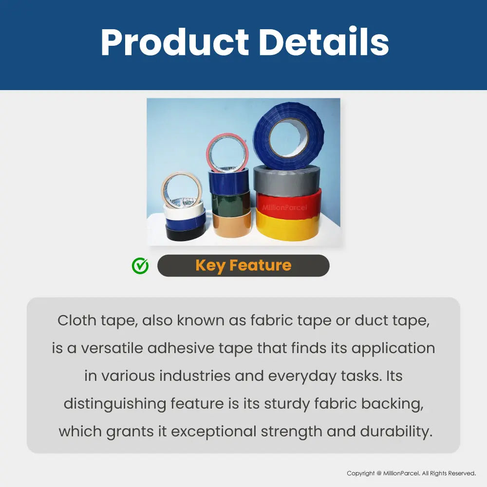 Cloth Tape | Duct Tape - Easy Tear