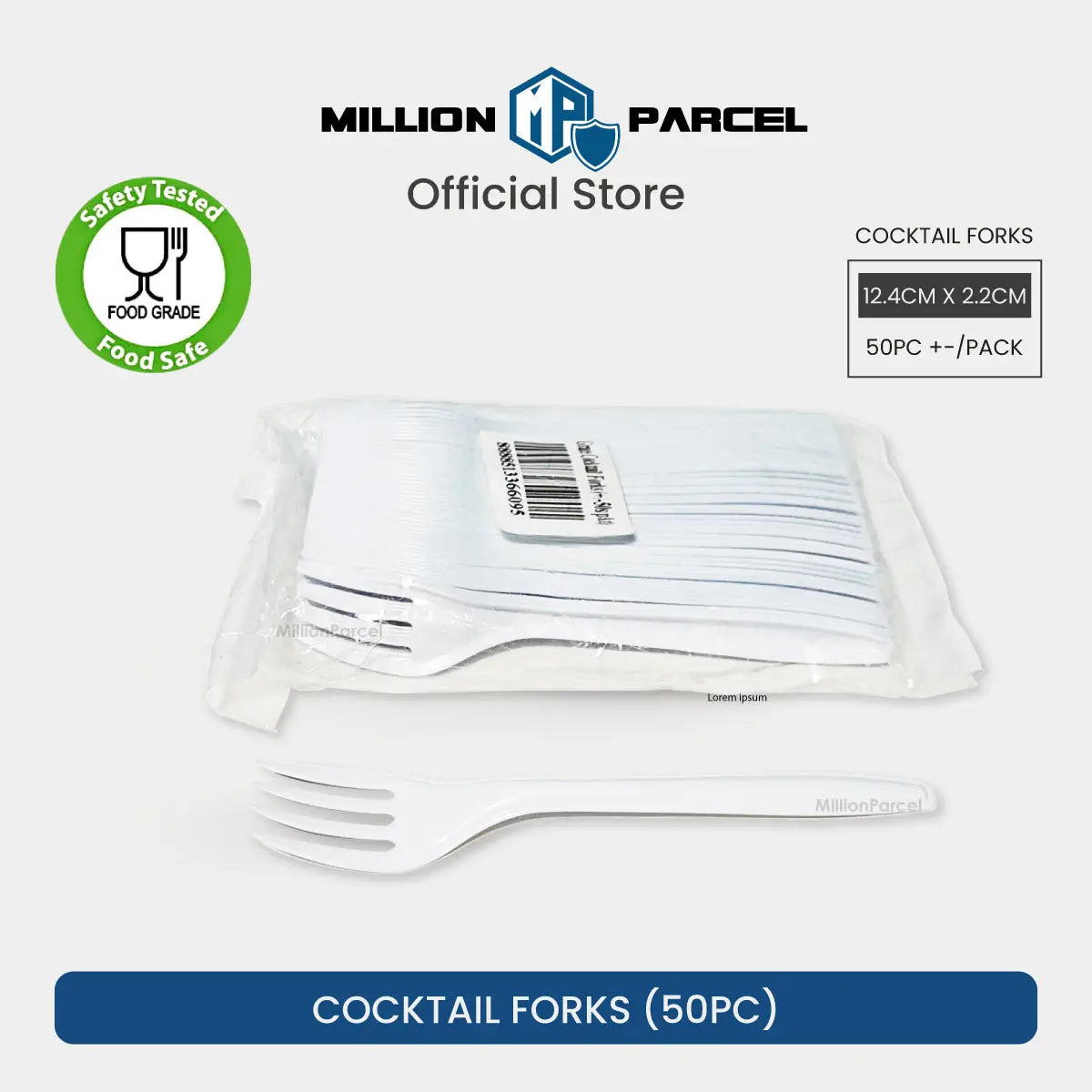Premium Disposable Tableware | Disposable Cutlery - Plates, Cup, Bowl, Spoons, Forks, Straw, Stirrer, Chopsticks - MillionParcel