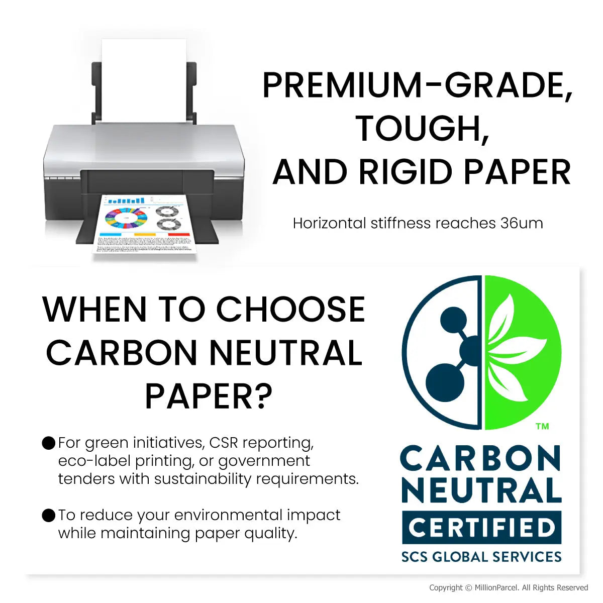 PaperOne & Double A | A4 paper | A3 paper | A5 paper | Carbon Neutral Certified - MillionParcel