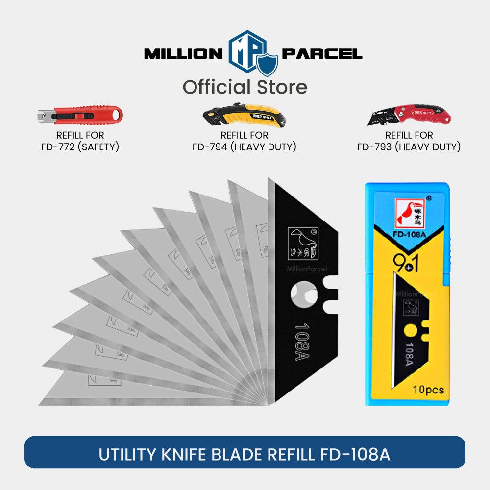 Woodpecker Utility Knife | Penknife & Refill Blades - MillionParcel
