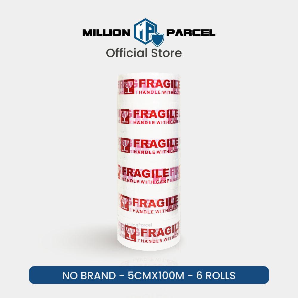 Fragile Adhesive Tape - Ensure your fragile items arrive safely - MillionParcel