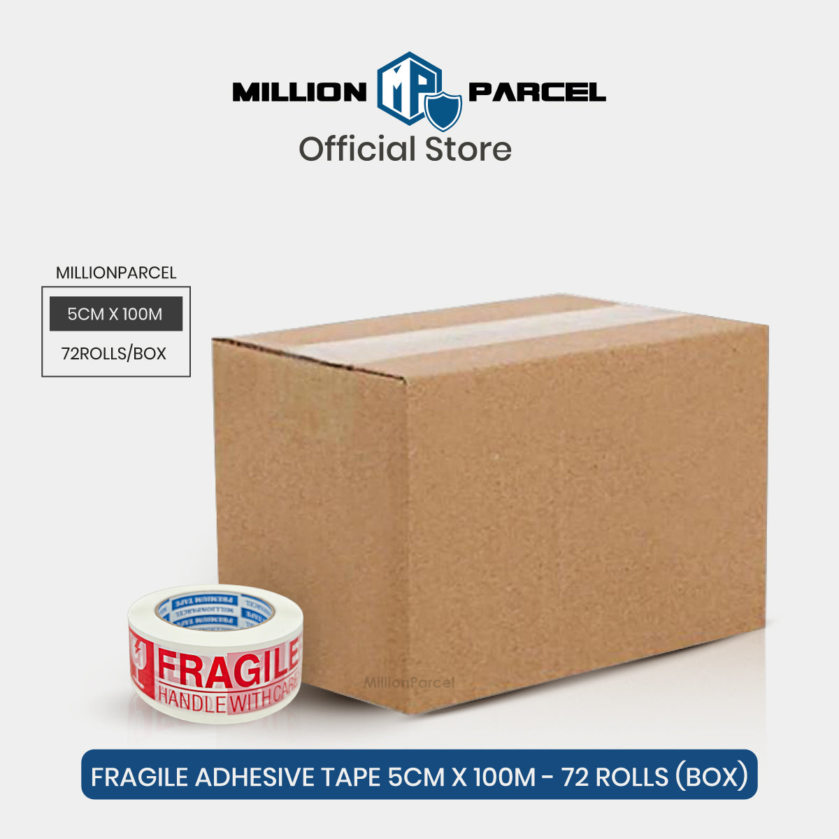Fragile Adhesive Tape - Ensure your fragile items arrive safely