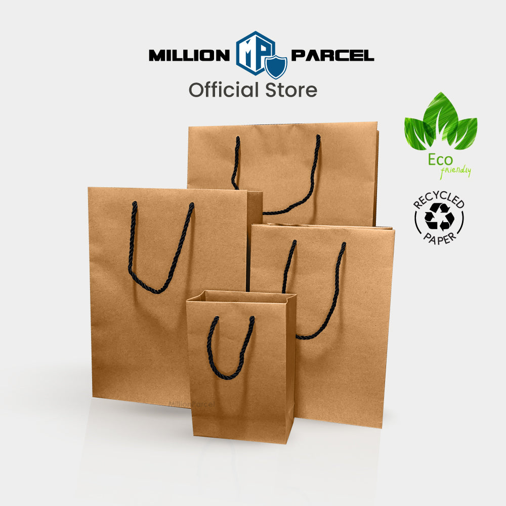 Brown Kraft Paper Bags - MillionParcel