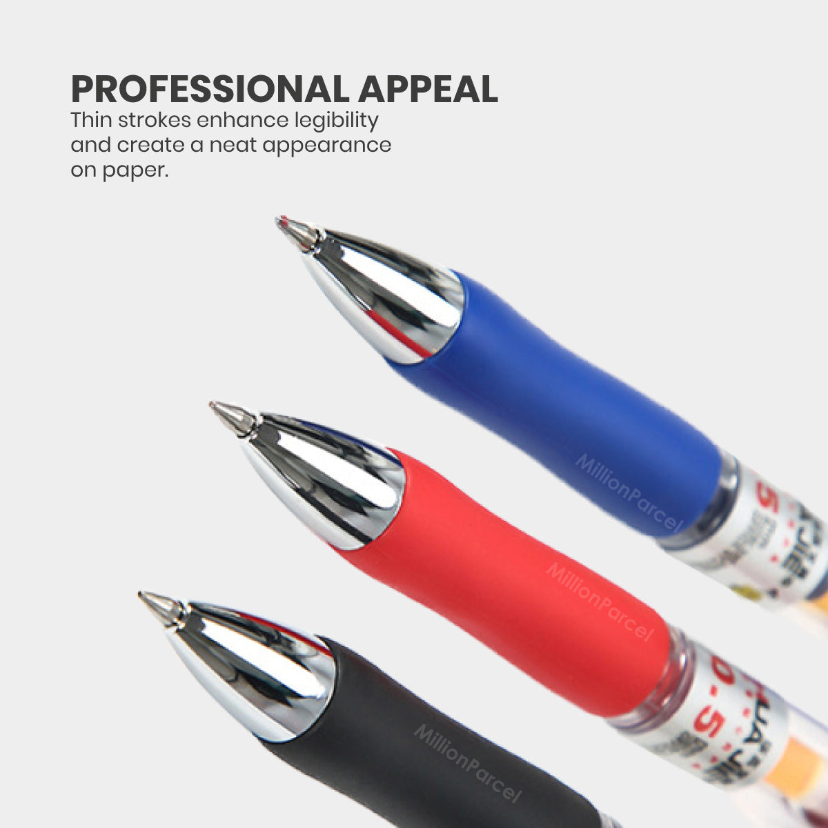 Huajie K-35 pen ergonomic grip detail | MillionParcel Singapore