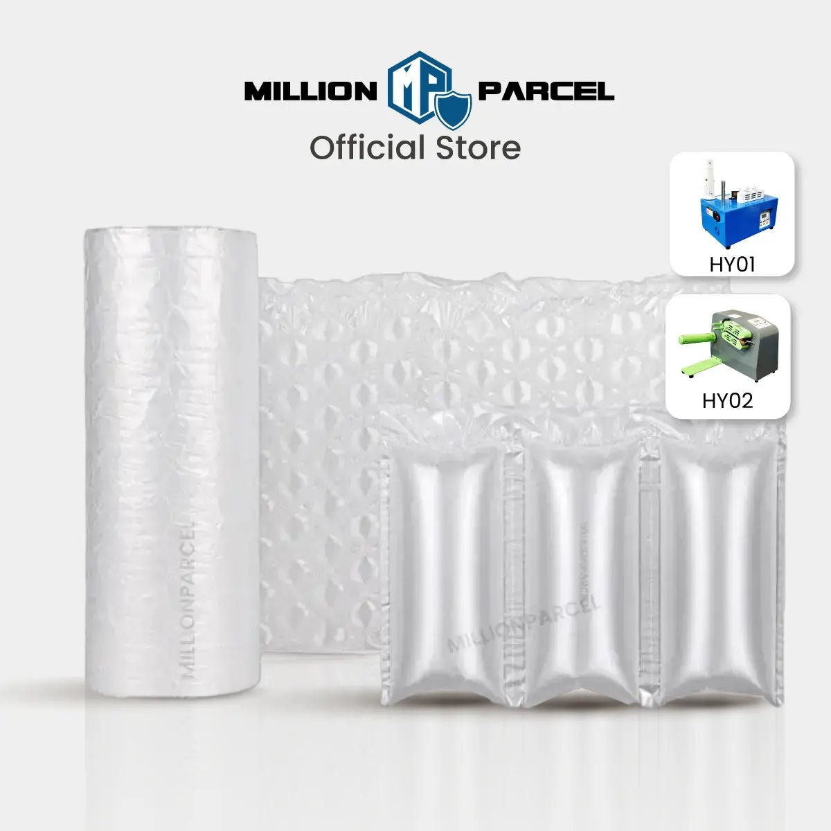 Inflatable Air Pillow Roll | Air Bubble Wrapper - MillionParcel