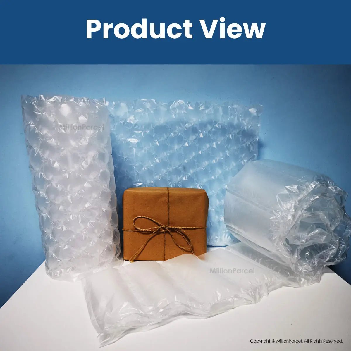 Inflatable Air Pillow Roll | Air Bubble Wrapper - MillionParcel