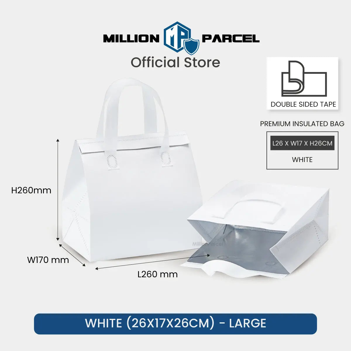 Premium Insulated Bag | Cake Cooler Bag - MillionParcel