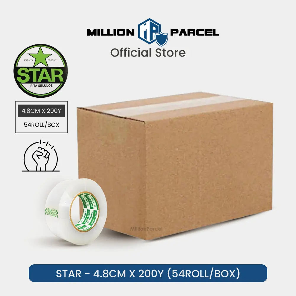 Clear Adhesive Tape | Opp Tape - MillionParcel - MillionParcel