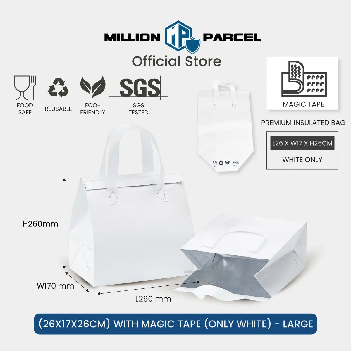 Premium Insulated Bag | Cake Cooler Bag - MillionParcel