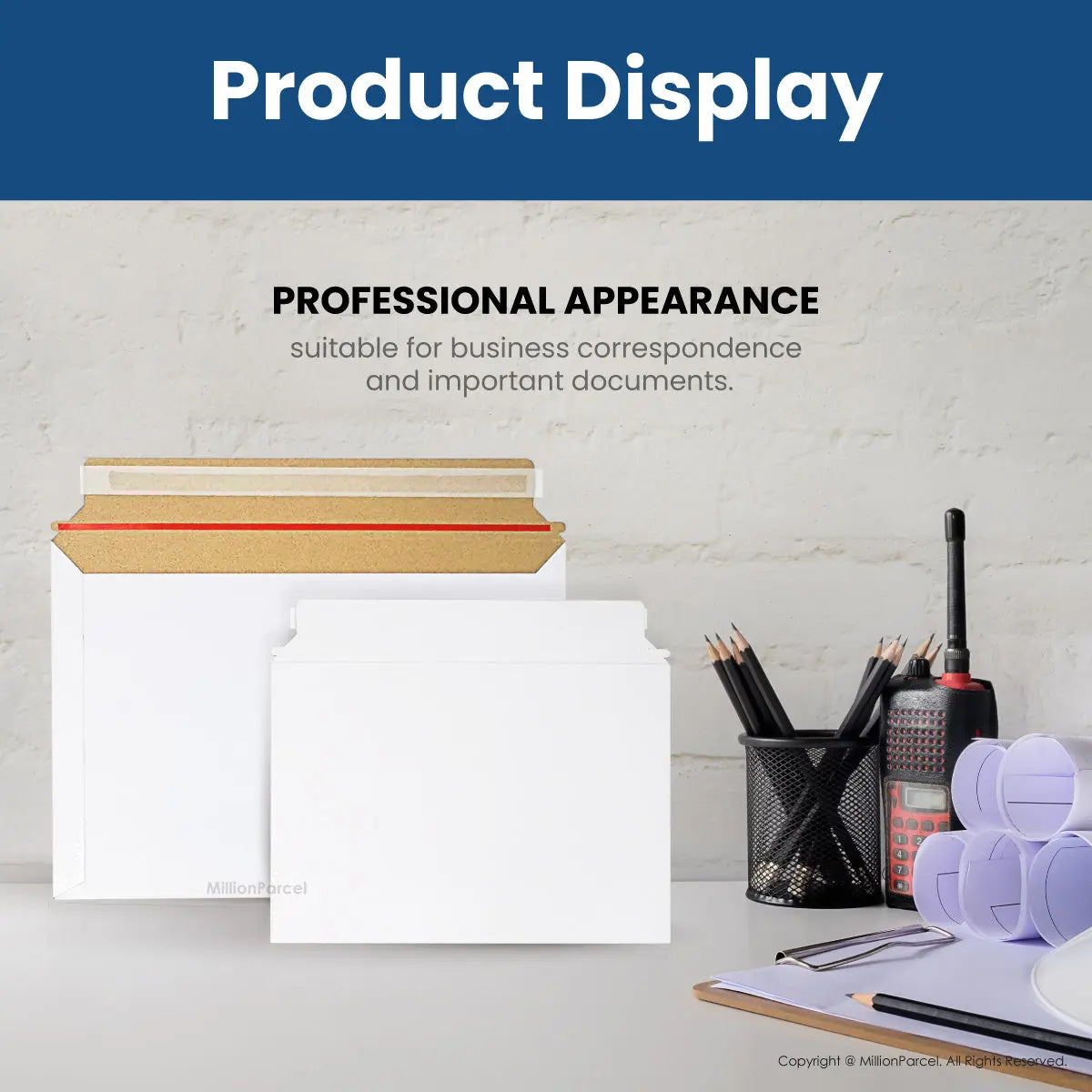 Mailing Cardboard Envelope | Rigid Envelope - MillionParcel