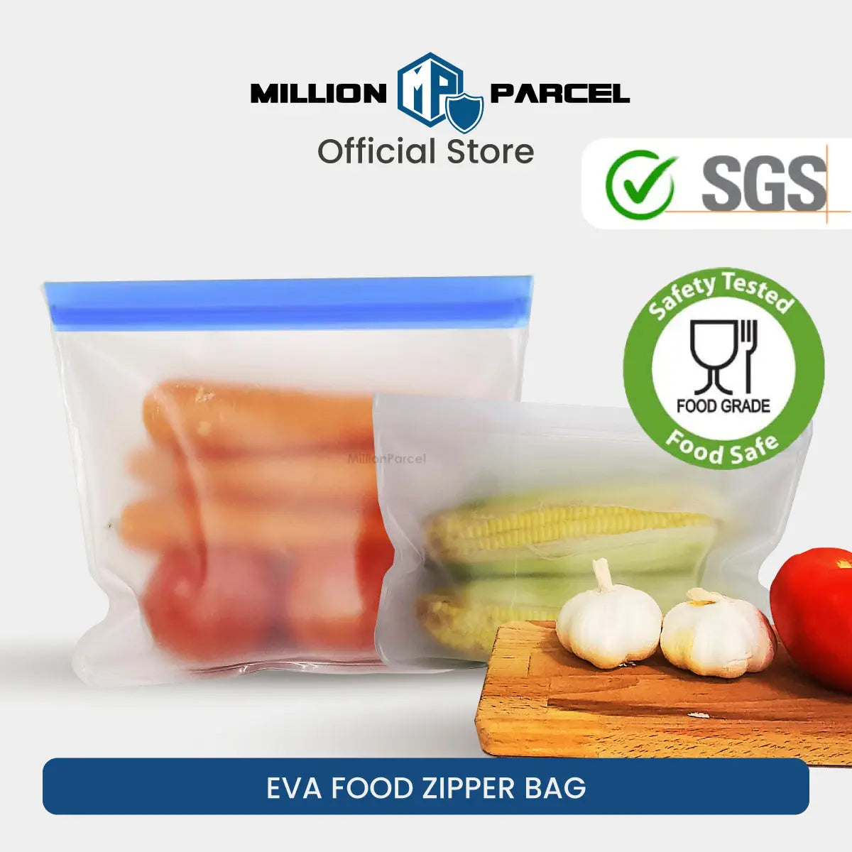 EVA Food Zipper Bag - MillionParcel