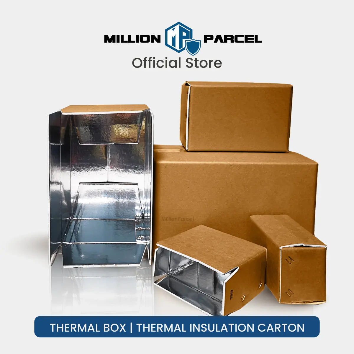 Thermal Insulation Carton Box | Aluminum Foil Box | Thermal Box - MillionParcel