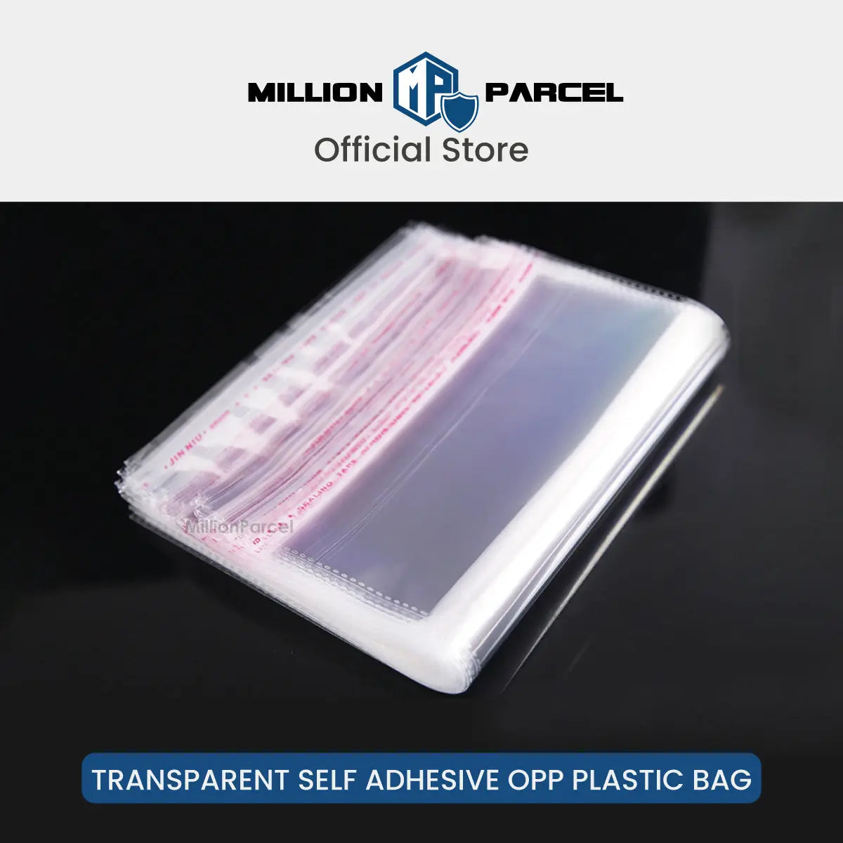 Transparent Self Adhesive OPP Plastic Bag - MillionParcel