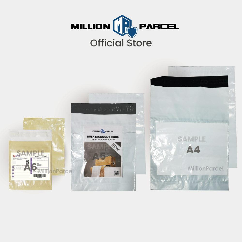 Polymailers with pouch & pocket - MillionParcel