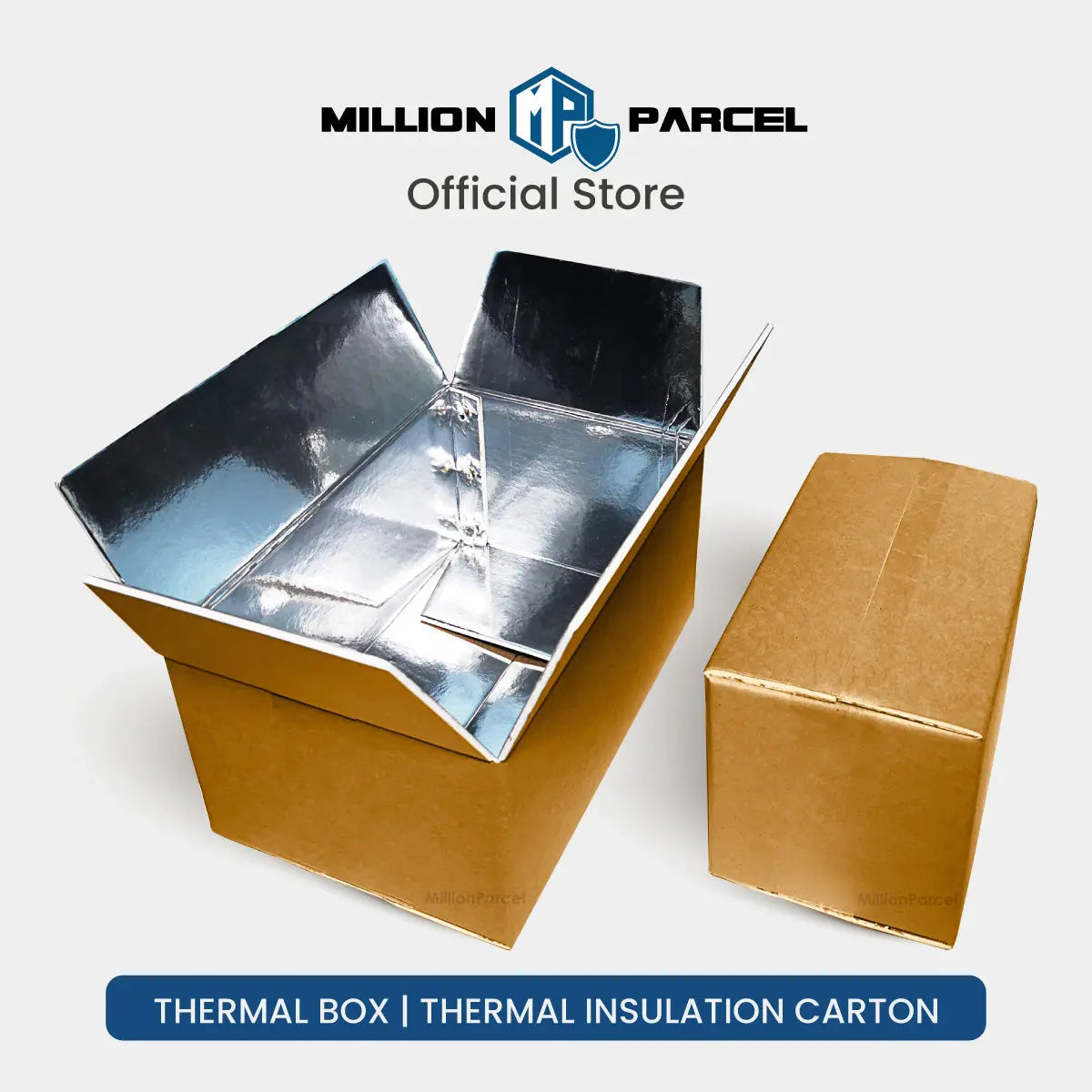 Thermal Insulation Carton Box | Aluminum Foil Box | Thermal Box - MillionParcel