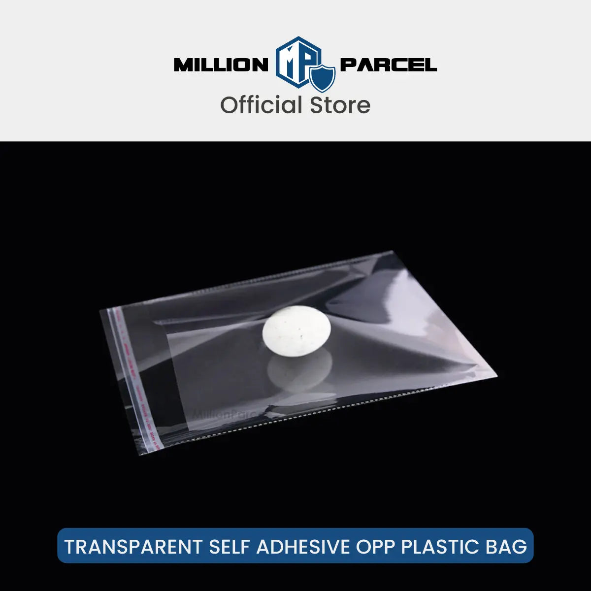 Transparent Self Adhesive OPP Plastic Bag - MillionParcel