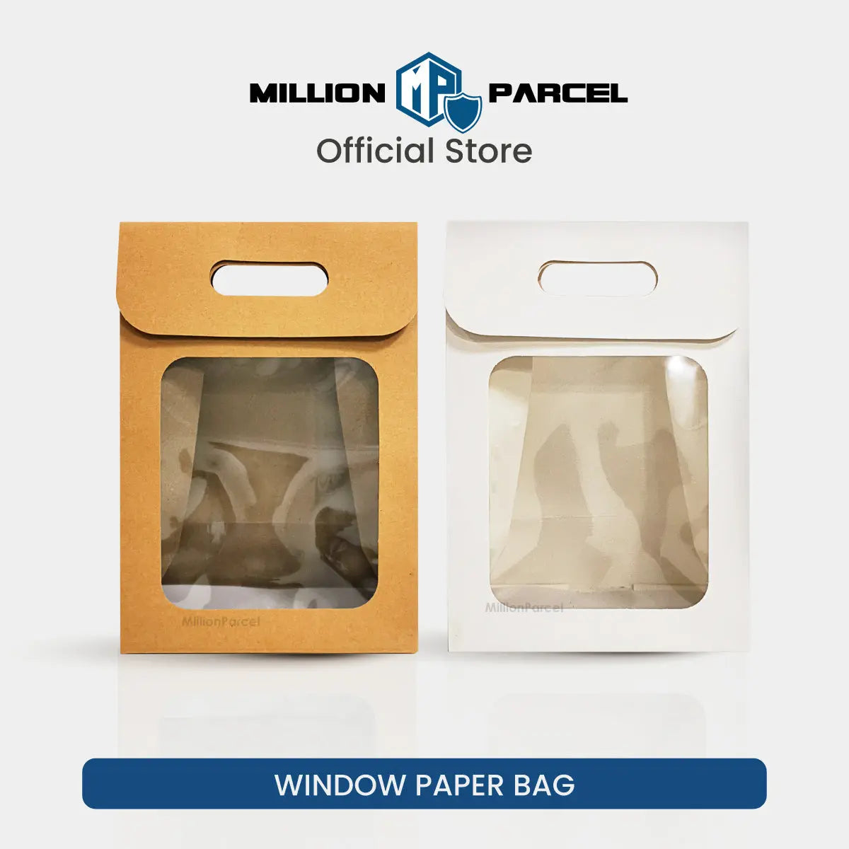 Window Paper Bag | Prefect for Valentines Day & Birthday - MillionParcel