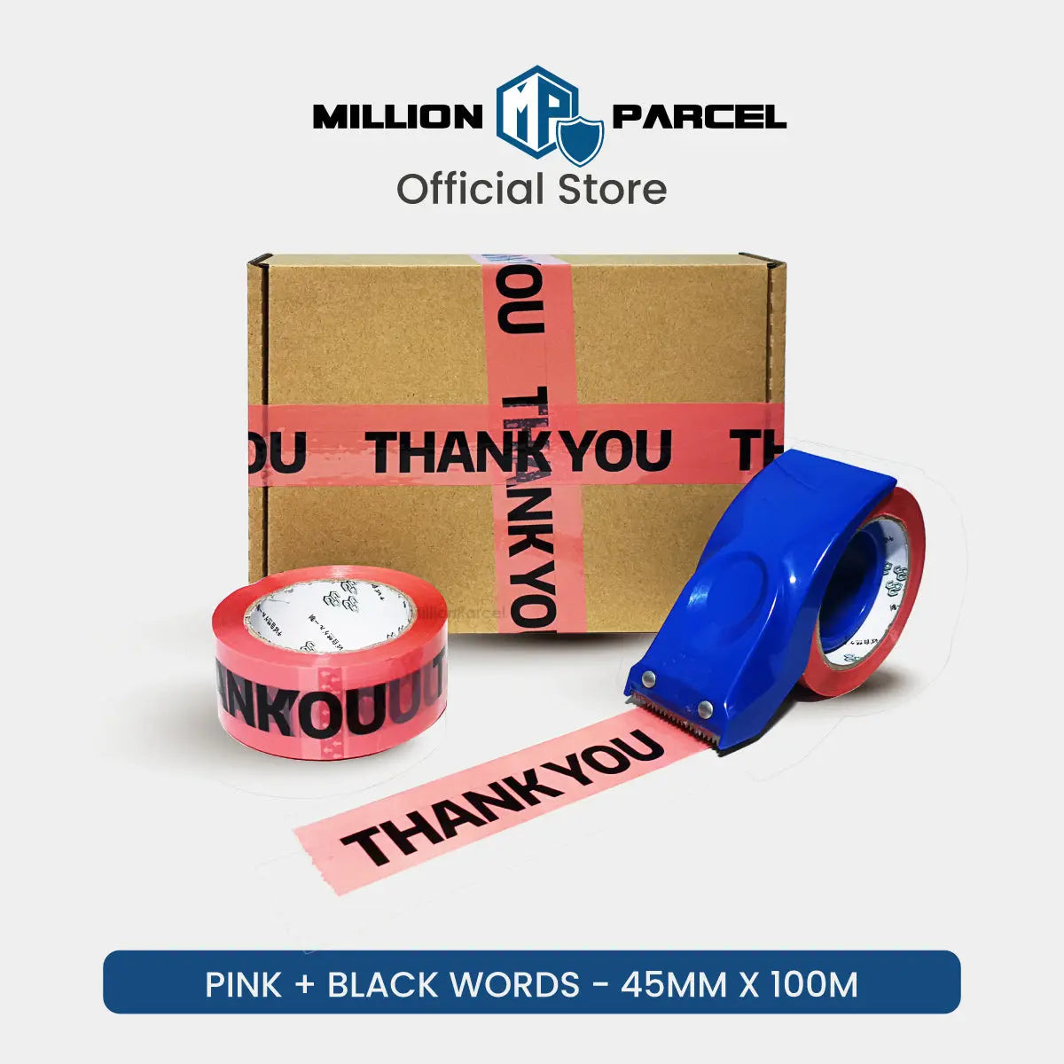 Thank You Adhesive tape | Opp Tape - MillionParcel