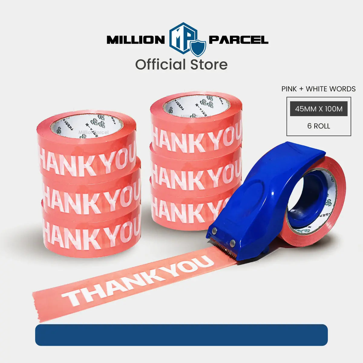 Thank You Adhesive tape | Opp Tape - MillionParcel
