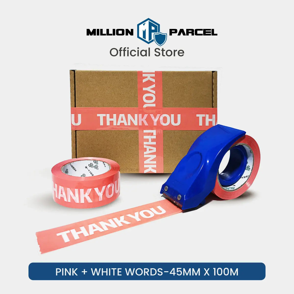 Thank You Adhesive tape | Opp Tape - MillionParcel