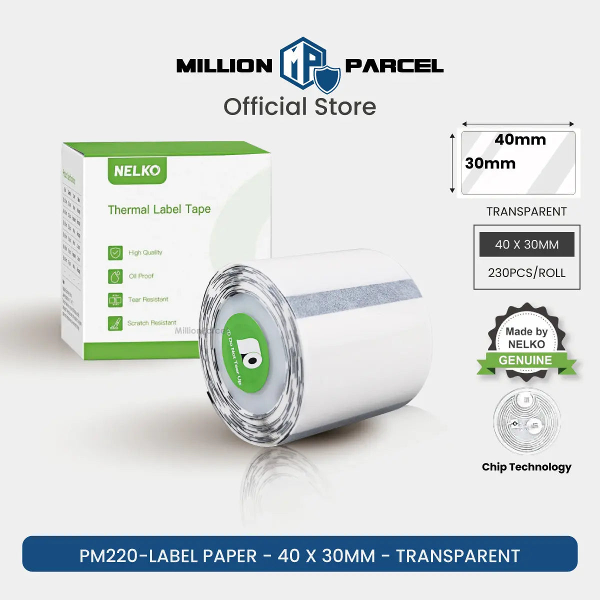 MUNBYN FM226 Bluetooth Portable Label Maker - White - MillionParcel